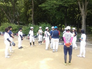 大阪城公園で練習です！