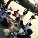 今日も大阪城公園！