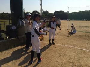 本日、大阪城公園で練習！