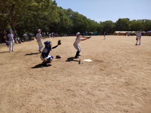 大阪城公園で練習！