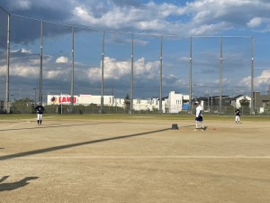 この日は中島第2野球場