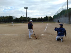 小林野球場練習！