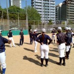 この日は浦江運動場。