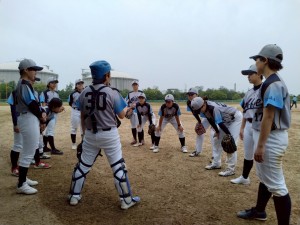 BME（ベンチ・前・円陣）