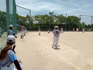 この日は、交流戦！