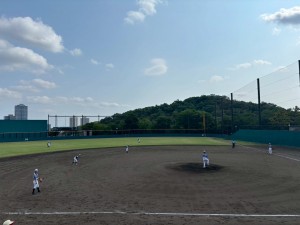 古曽部防災公園で