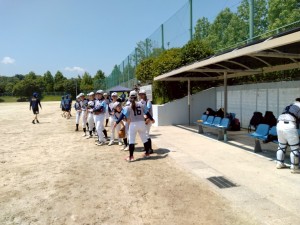 BMS（ベンチ前集合）！