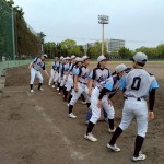 橘公園で関西大会の