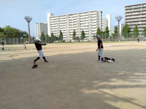 みんな練習来ないから笑