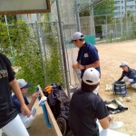 浦江運動場で練習！
