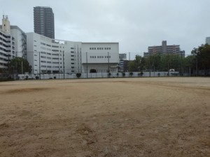 この日は、浦江運動場。