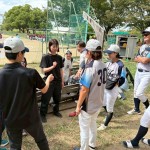 試合後にアイスを賭けての