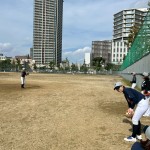 この日は下福島で練習！