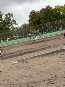 ものすごい接戦をして