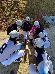 ひっつき虫が大量に付着。