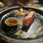 食べてましたね。