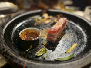 食べてましたね。