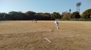 若者だけで練習でした。