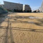 この日は下福島で練習。