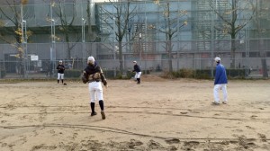 この日は基礎練をして