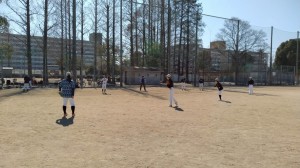 この日は旭運動場。