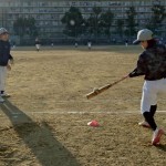 バッティングです。