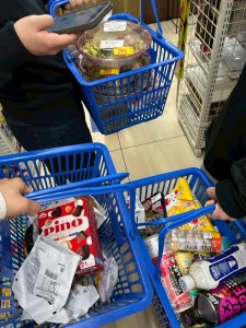 しこたま買い込んで、