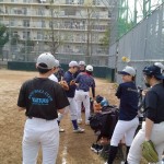 この日は下福島で練習。