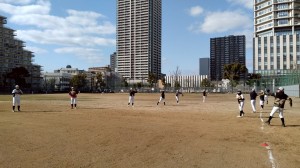 下福島で練習。