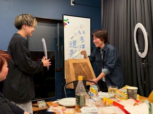 イロハの送別会という名のもと