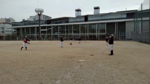 この日は蒲生運動場。