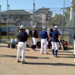 初めて使う運動場。