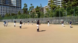 下福島運動場。