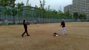 けんぽーが来ました。