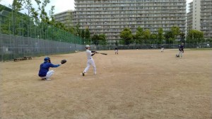 練習してる人が多いと