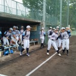 この日は、雨の中で準決勝。