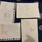 写真はないのでお絵描き大会の様子。