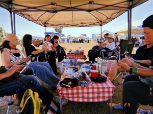 祝賀会BBQ！