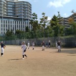 下福島運動場で