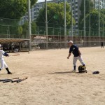 ダウンするくらい暑い。
