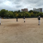 この日は住之江公園で練習。